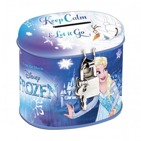 Disney Frozen Metal Money Box With Lock £2.99
